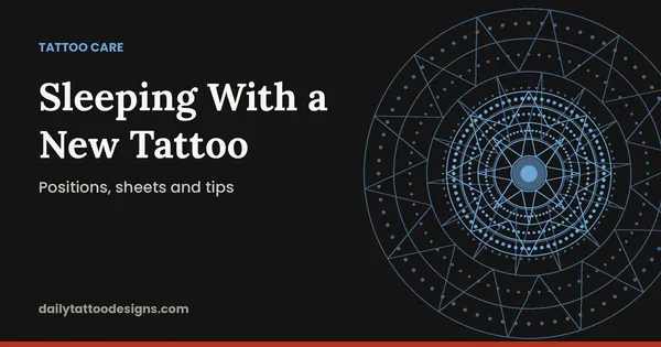 Sleeping With a New Tattoo: Positions, sheets and tips