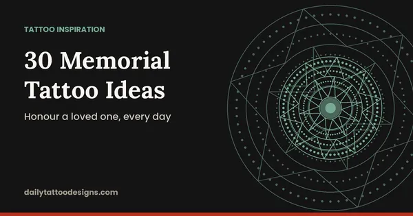 30 Memorial Tattoo Ideas: Honour a loved one, every day