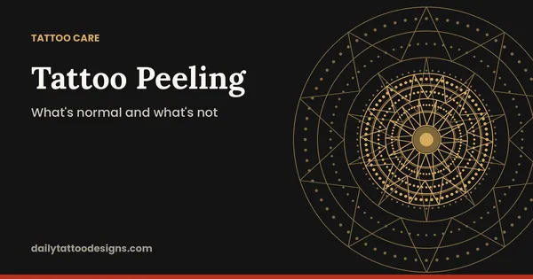 Tattoo Peeling: What's normal and what's not