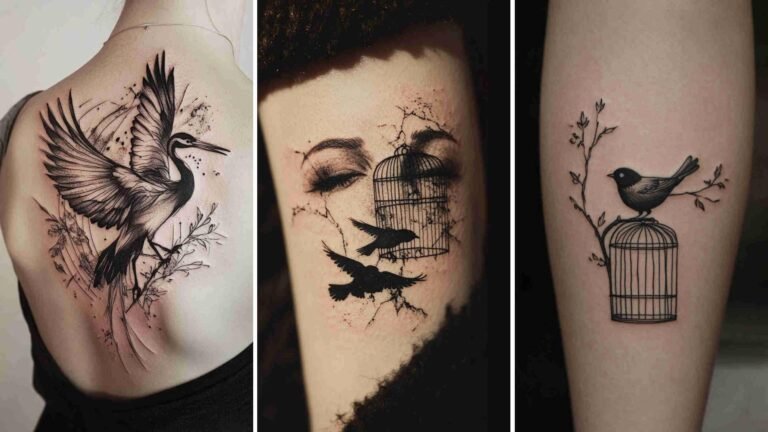 Bird Tattoos Women 4K HD Wallpapers