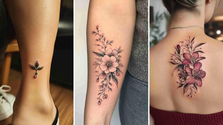 Birthstone Tattoos Women 4K HD Wallpapers