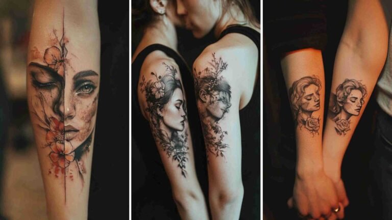 Couple Tattoos Women 4K HD Wallpapers