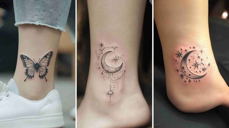 Ankle Tattoos Women 4K HD Wallpapers