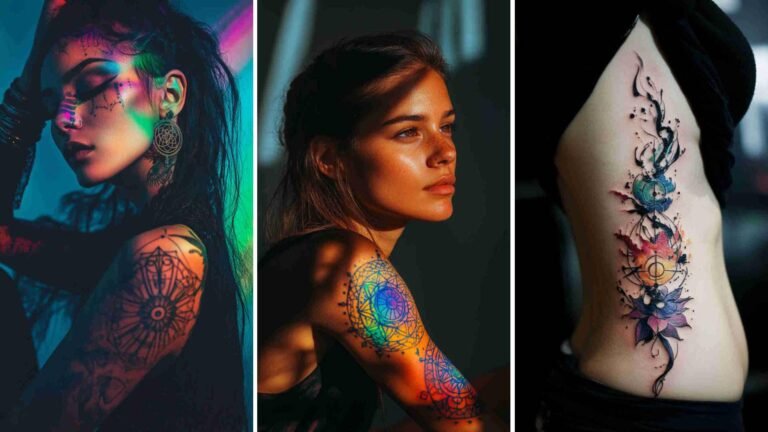 Chakra Tattoos Women 4K HD Wallpapers