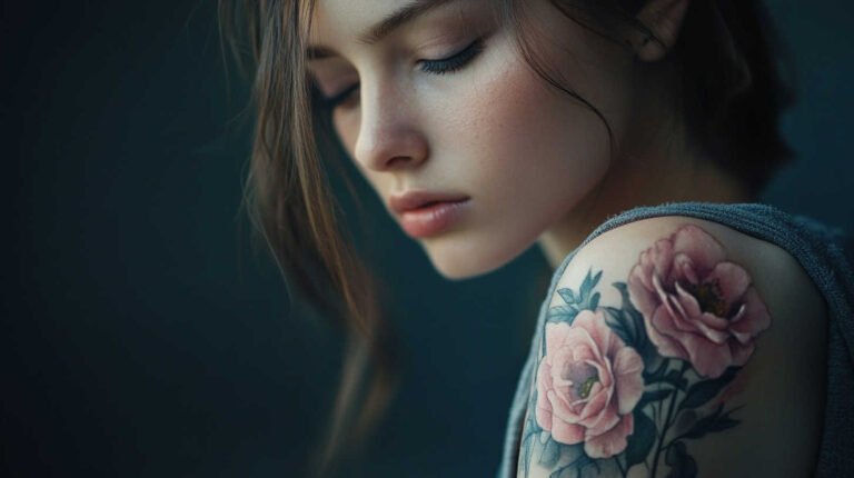 Floral Tattoos Women 4K HD Designs
