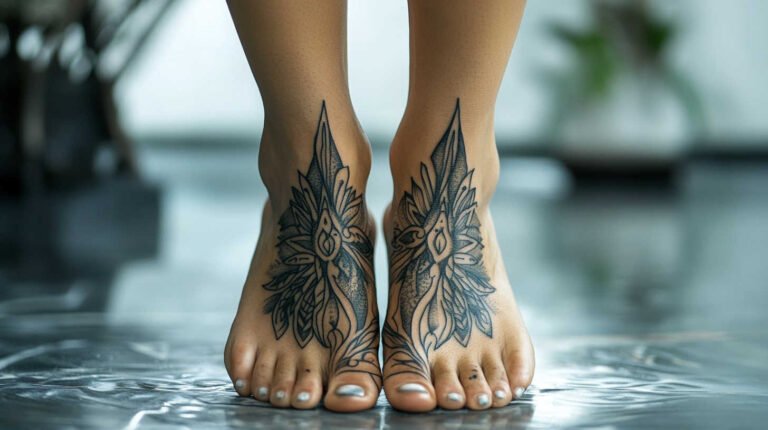 Foot Tattoos Women 4K HD Designs