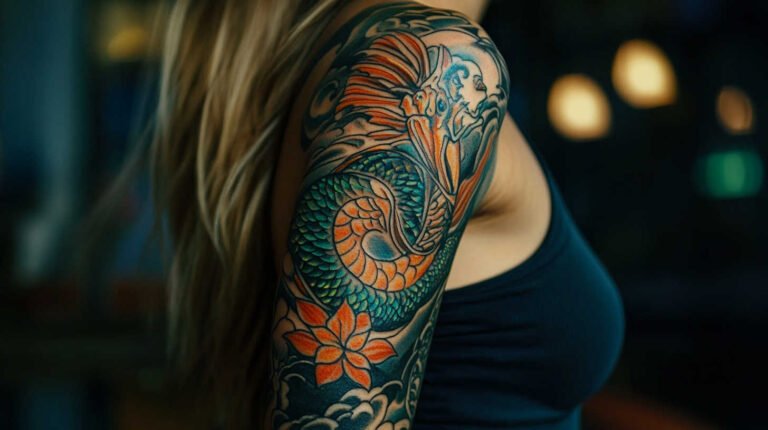 Mermaid Tattoos Women 4K HD Designs