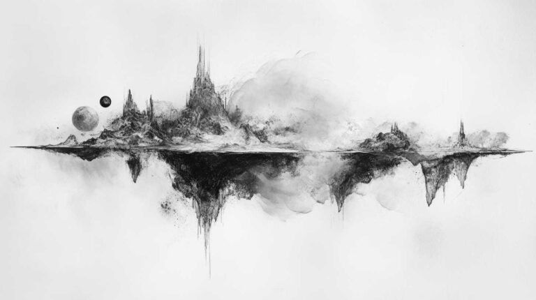 Abstract Sketch Tattoo 4K HD Designs