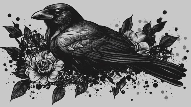 Black and Grey Tattoo Sketch 4K HD Designs