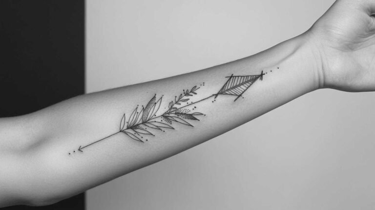 Forearm Tattoo Sketch 4K HD Designs