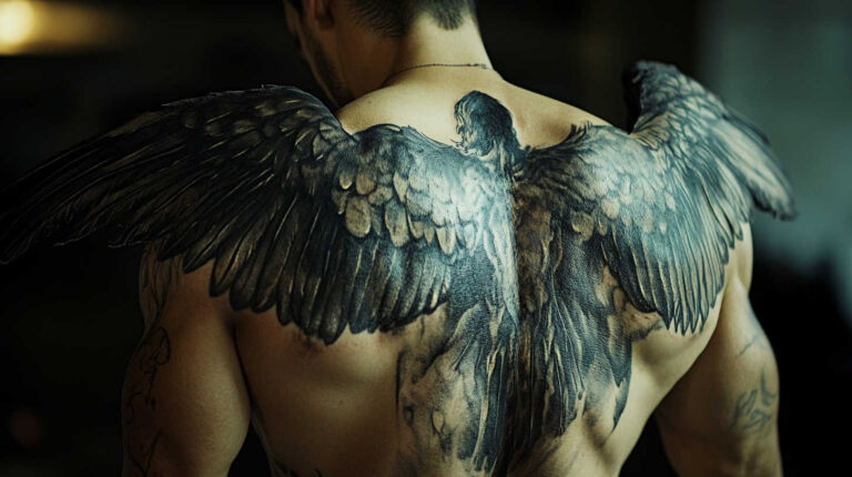 Angel Tattoos Men 4K HD Designs