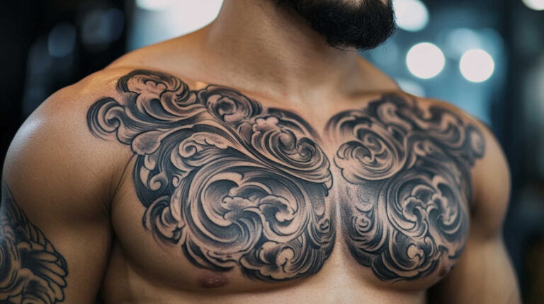 Chest Tattoos Men 4K HD Designs