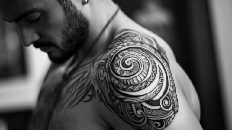 Shoulder Tattoos Men 4K HD Designs