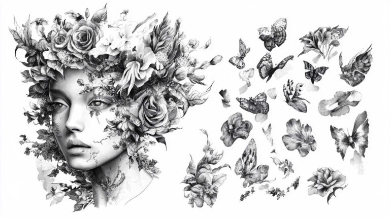 55 Surreal Tattoos Women 4K HD Designs