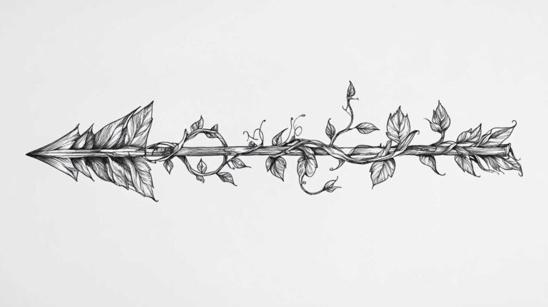 55 Arrow Tattoo Sketch 4K HD Designs