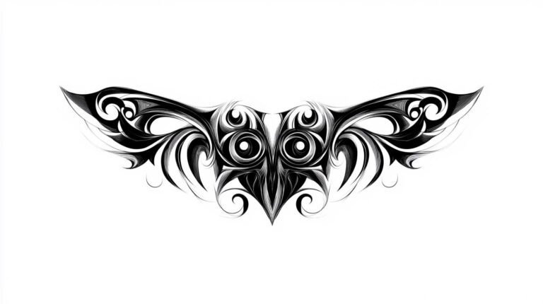 Blackwork Tattoo Sketch 4K HD Designs