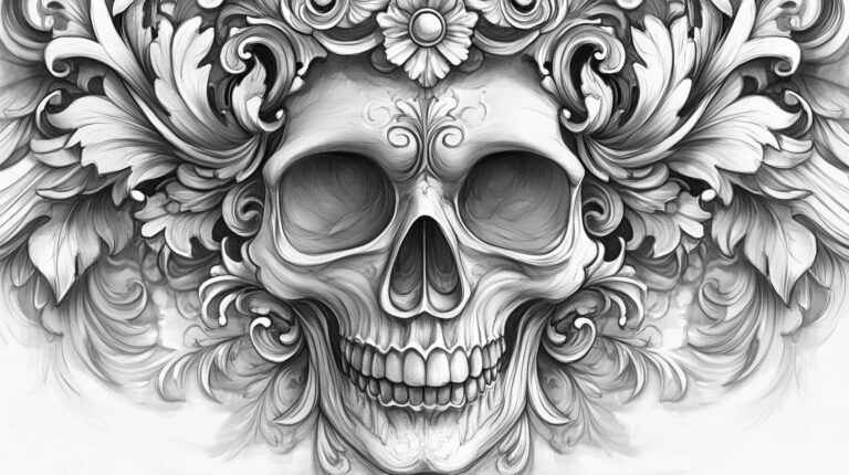 Chicano Tattoo Sketch 4K HD Designs