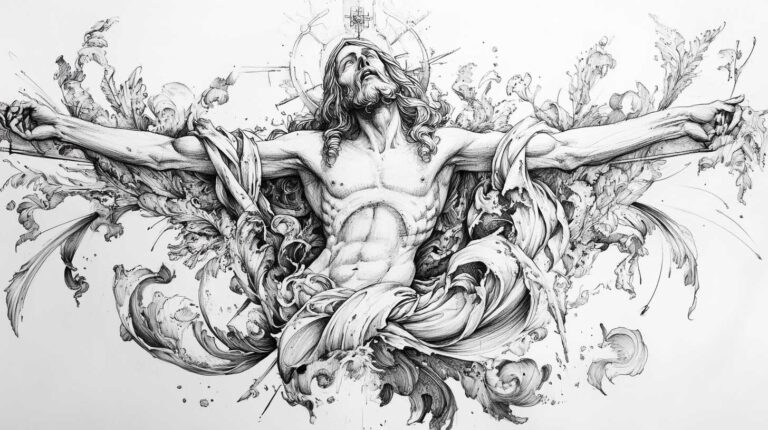 40 Christian Tattoo Sketches 4K HD Designs
