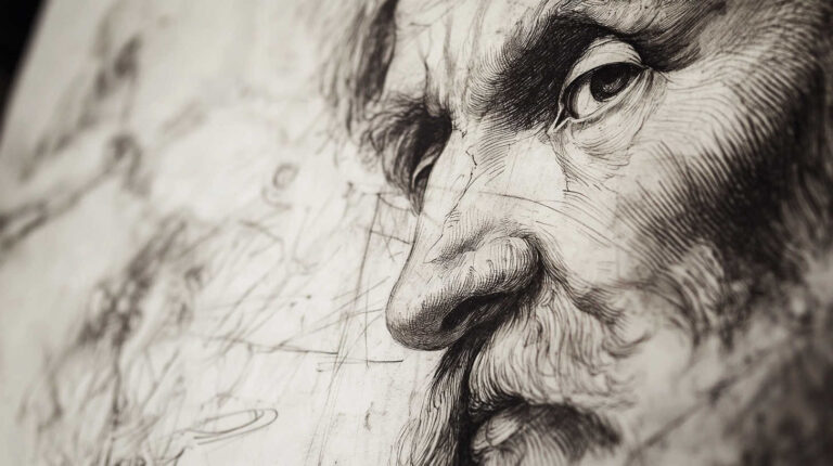 Da Vinci Sketches Tattoo 4K HD Designs