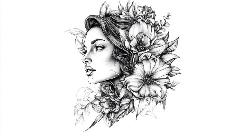 40 Digital Tattoo Drawing 4K HD Designs