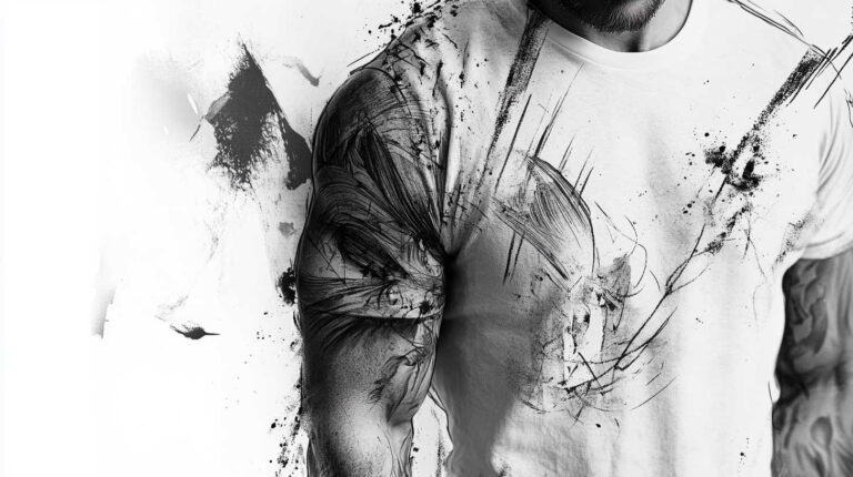 Half Sleeve Tattoo Sketch 4K HD Designs