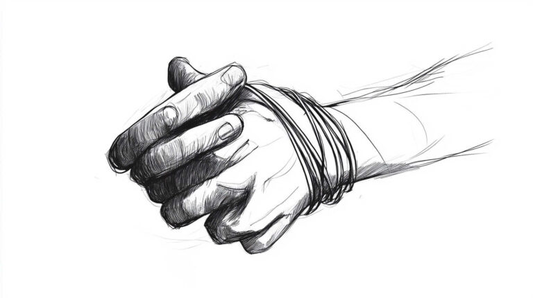 Hand Band Tattoo Sketch 4K HD Designs