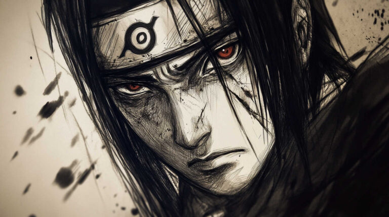 Itachi Tattoo Sketch 4K HD Designs